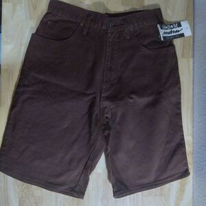 NWT Vintage MDM Brown High Waist Jean Denim Shorts